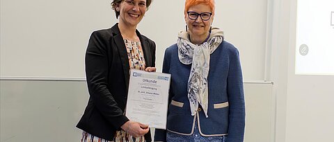 Dr. Silvana Weber und Prof. Dr. Andrea Kübler