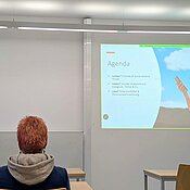 Dr. Silvana Weber bei ihrer Antrittsvorlesung