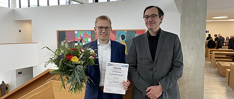 Dr. Fabian Hutmacher und Prof. Dr. Markus Appel